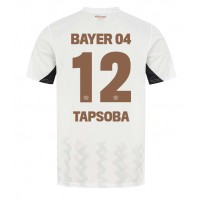 Bayer Leverkusen Edmond Tapsoba #12 Udebanetrøje 2024-25 Kortærmet